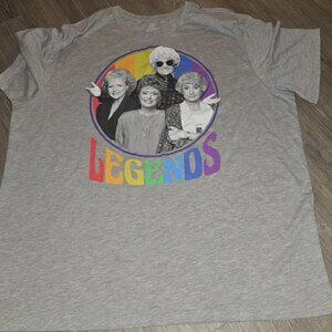 Golden Girls Grey Graphic Tee Mens Size 3x